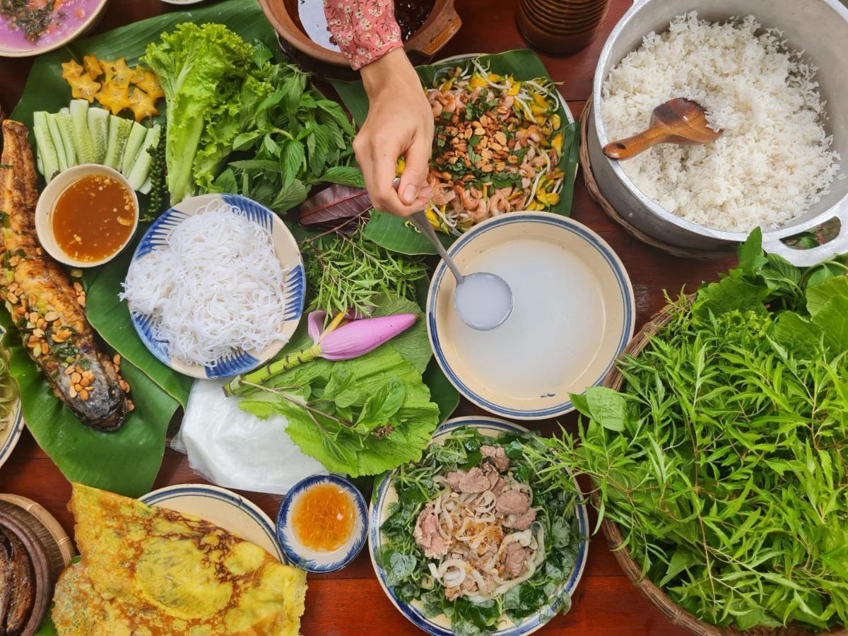 Ba Danh Homestay & Kitchen - Ben Tre Mekong Exteriör bild