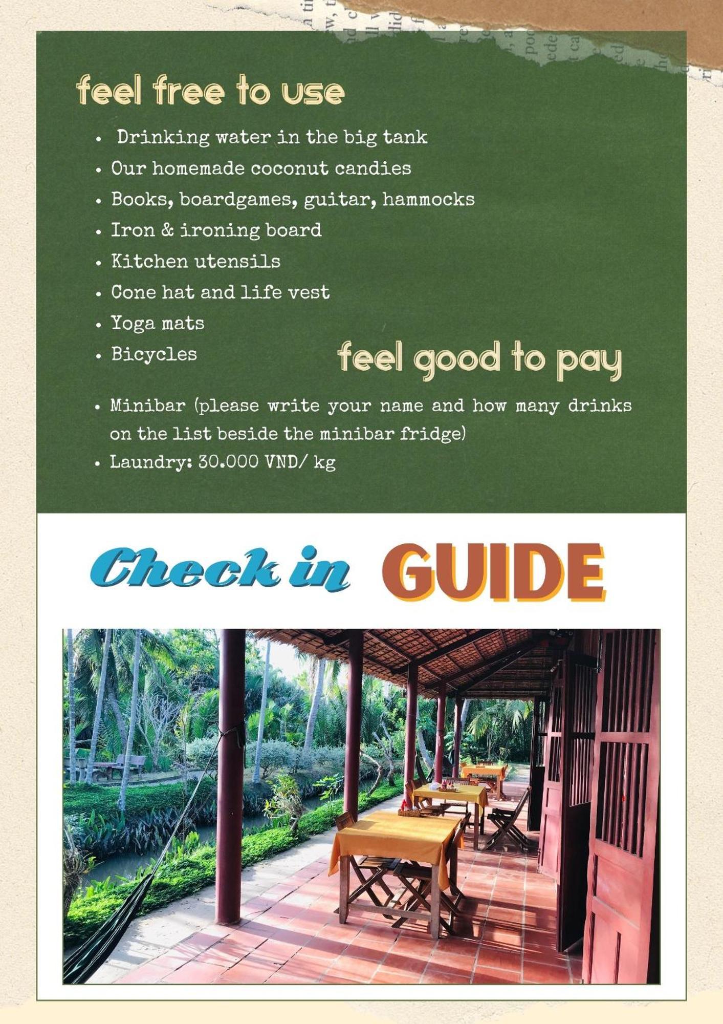 Ba Danh Homestay & Kitchen - Ben Tre Mekong Exteriör bild