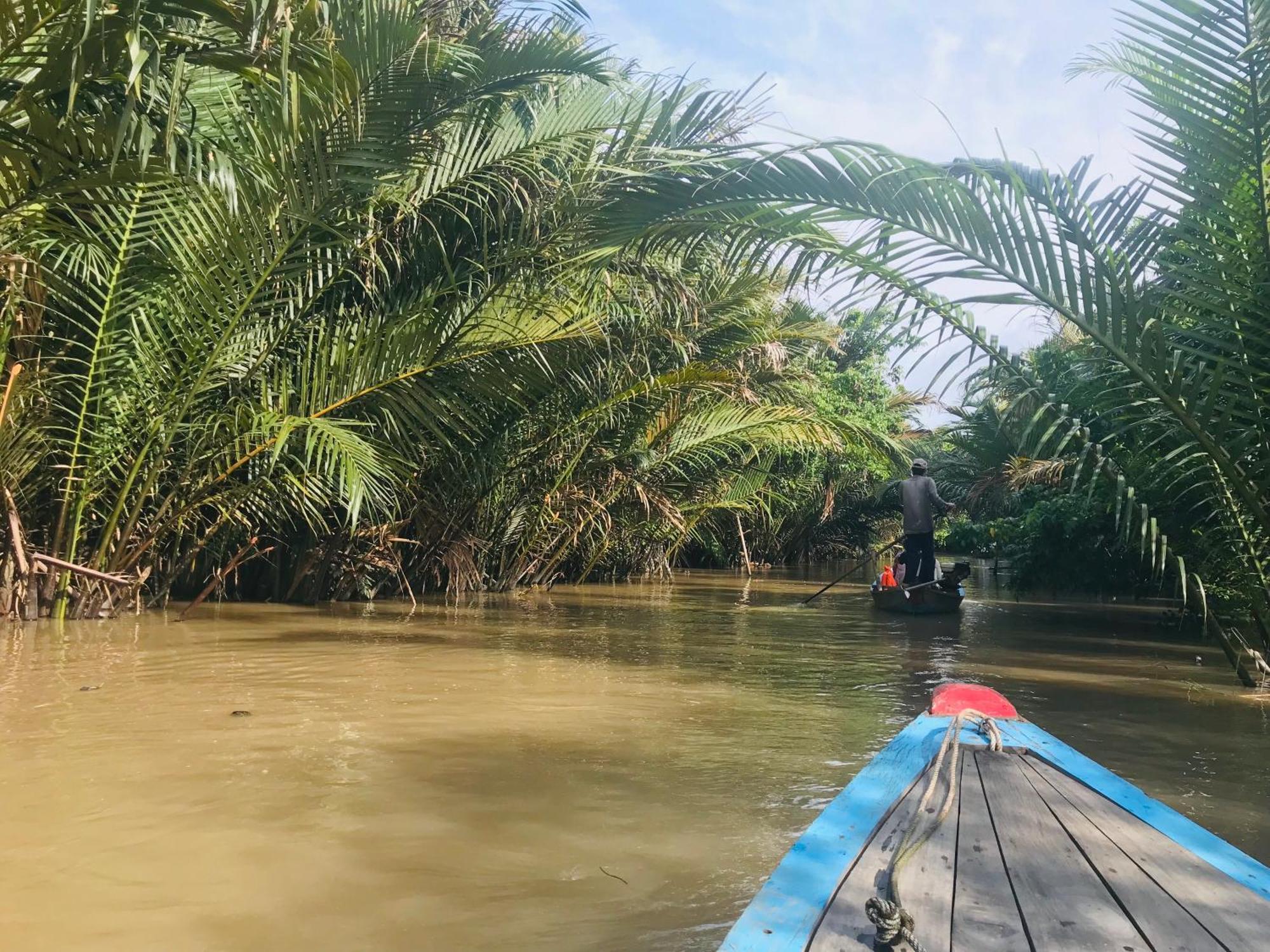 Ba Danh Homestay & Kitchen - Ben Tre Mekong Exteriör bild