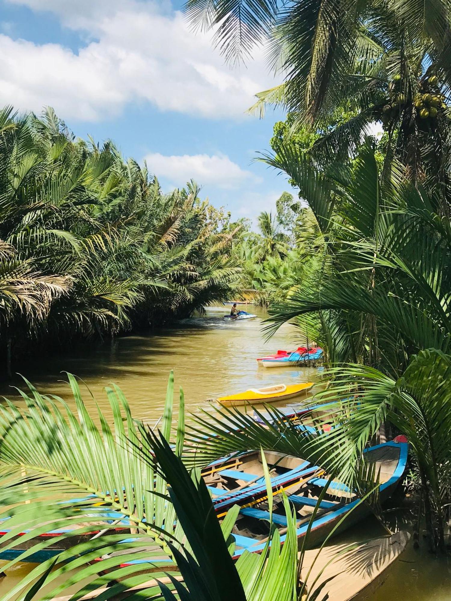 Ba Danh Homestay & Kitchen - Ben Tre Mekong Exteriör bild