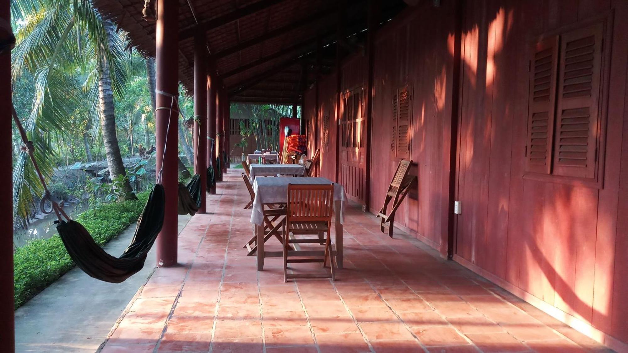 Ba Danh Homestay & Kitchen - Ben Tre Mekong Exteriör bild