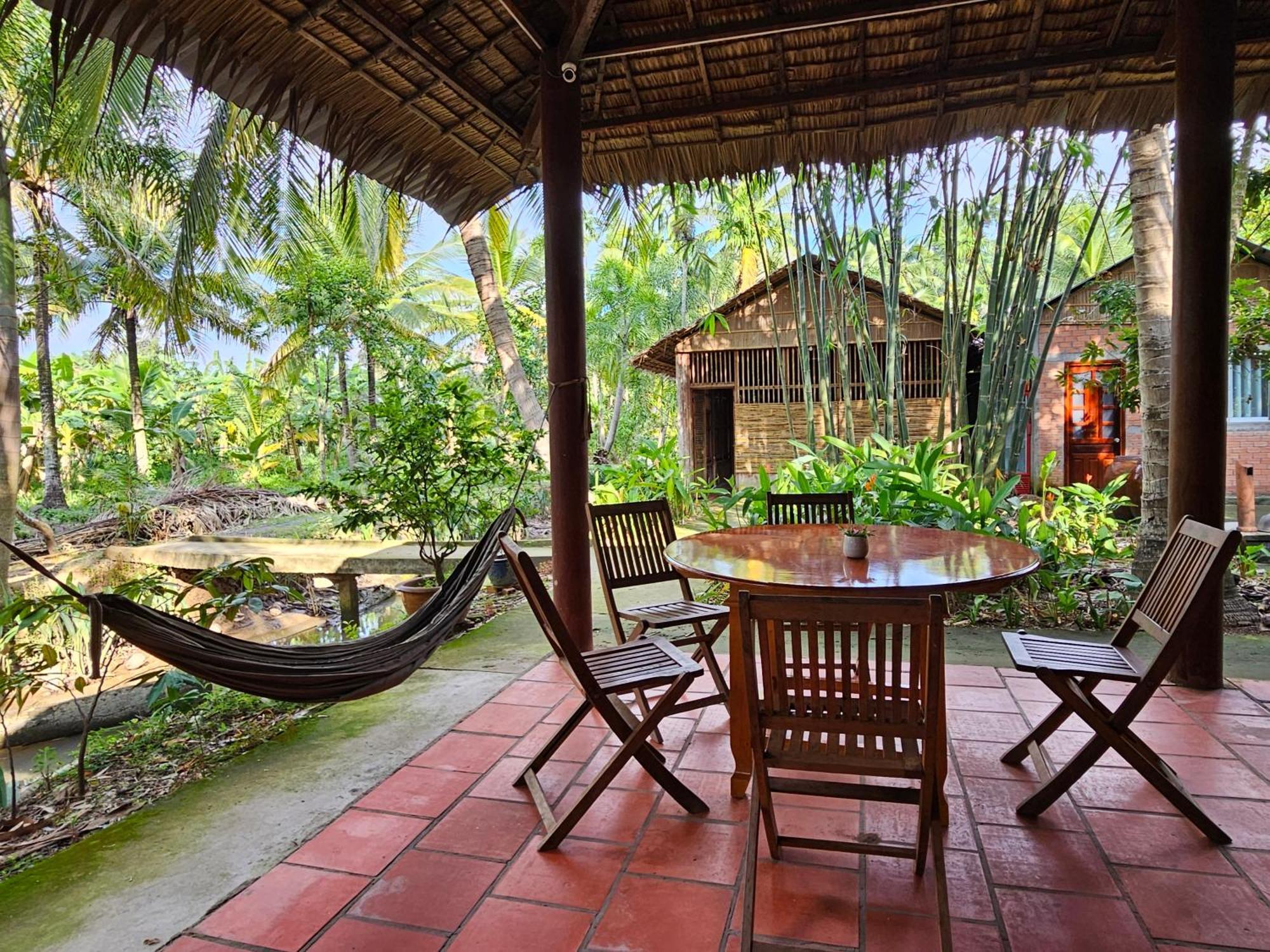 Ba Danh Homestay & Kitchen - Ben Tre Mekong Exteriör bild