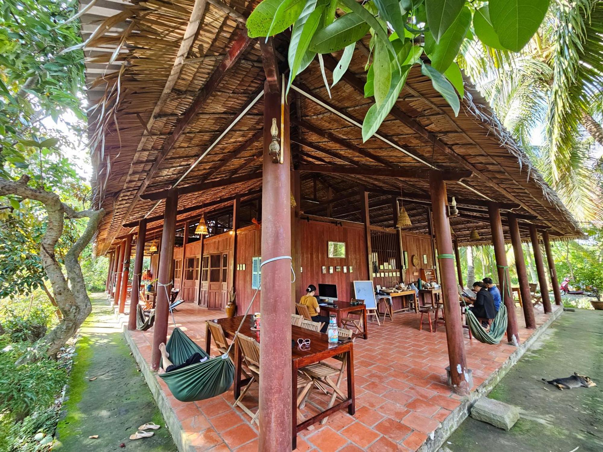Ba Danh Homestay & Kitchen - Ben Tre Mekong Exteriör bild