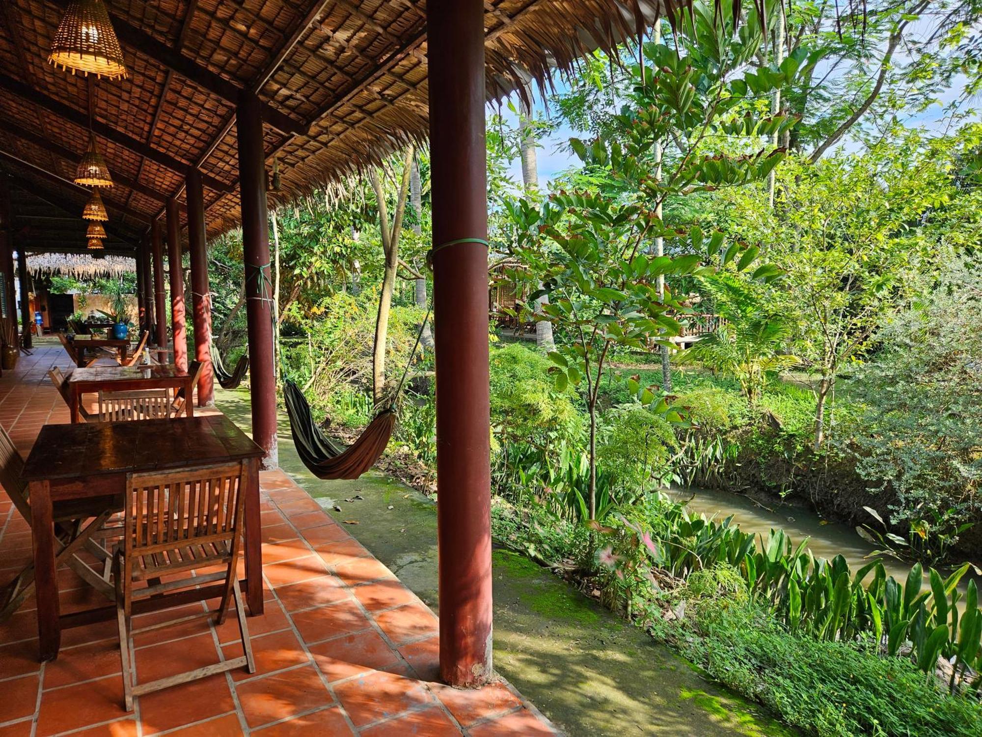 Ba Danh Homestay & Kitchen - Ben Tre Mekong Exteriör bild